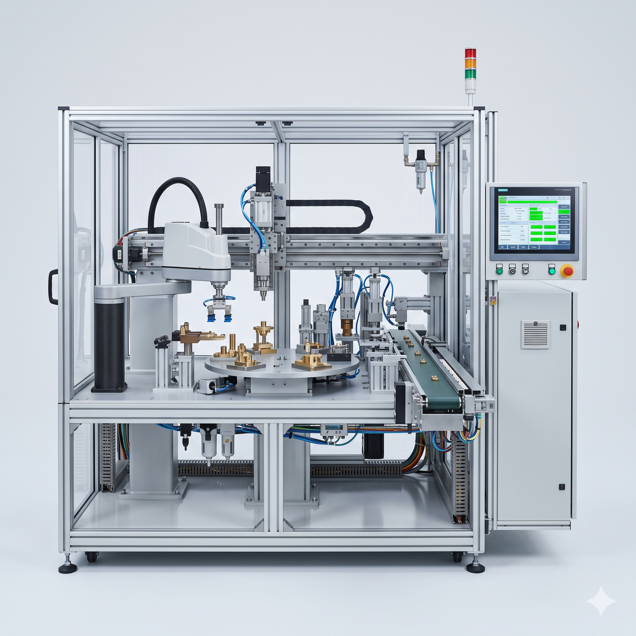 Automatic Component Assembly SPM