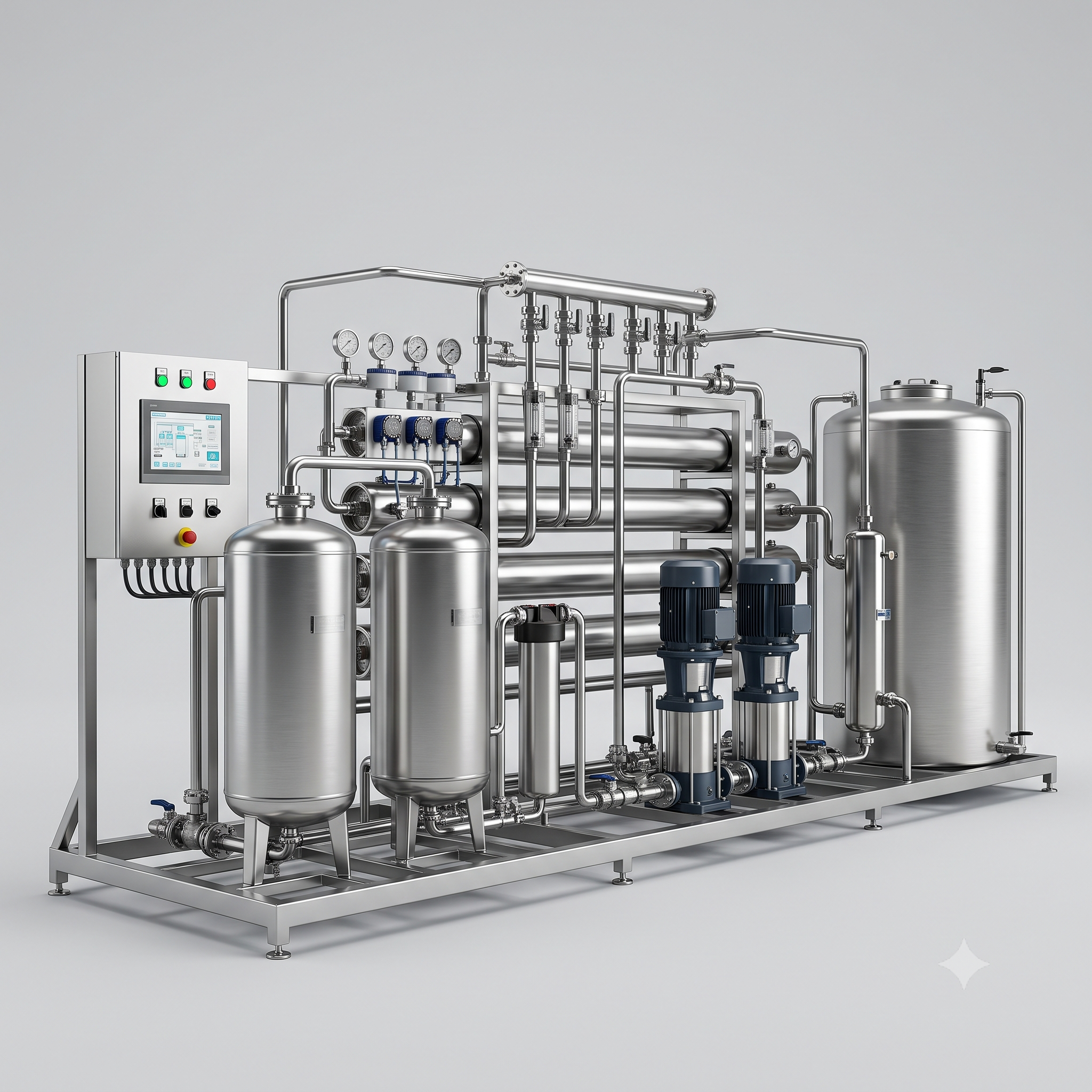 Industrial Reverse Osmosis Water Treatment Plant