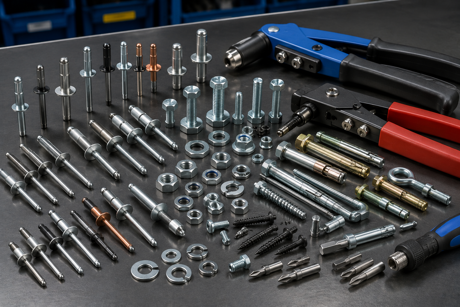 Rivets, Fasteners & Tools