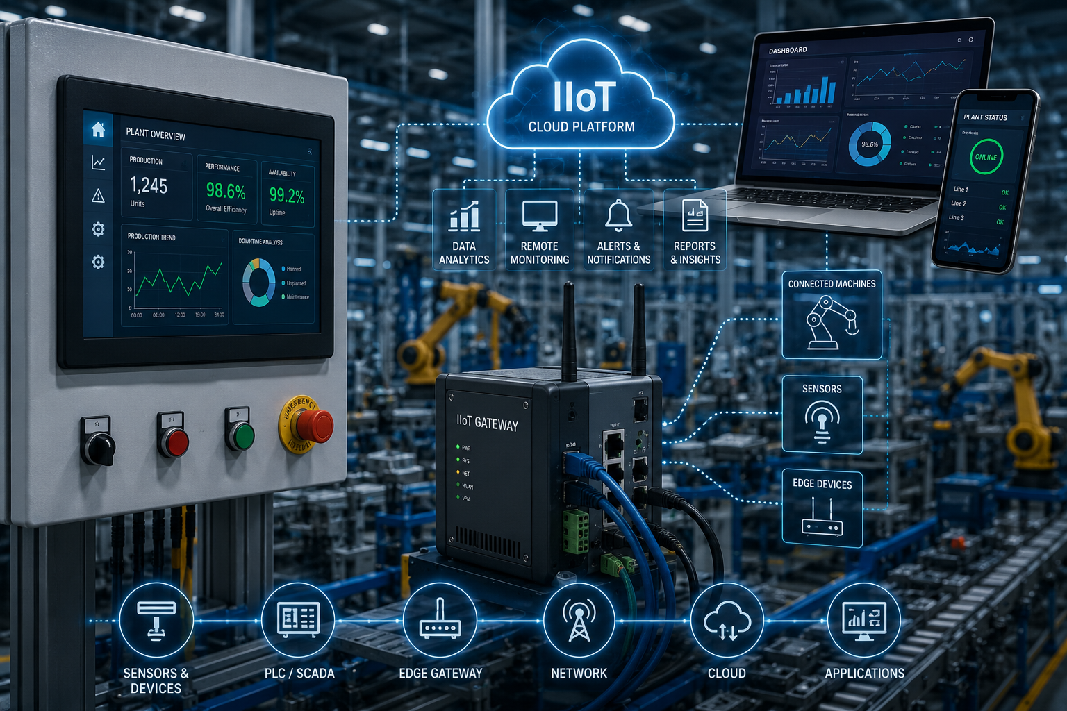 Industrial IoT (IIoT)