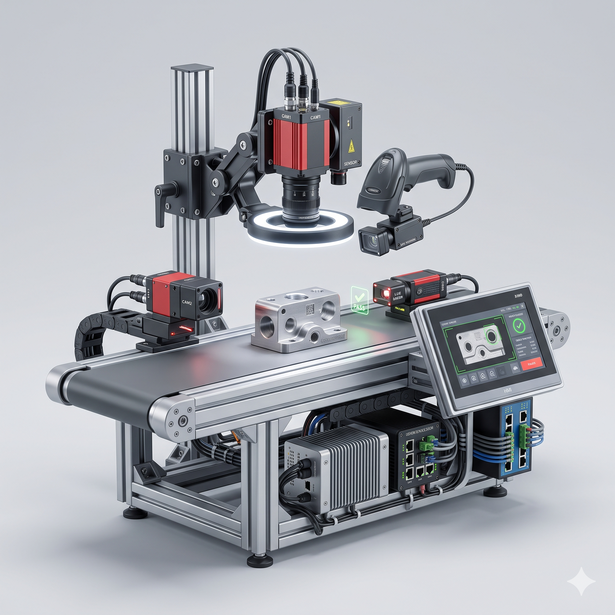 AI Vision Inspection Camera System